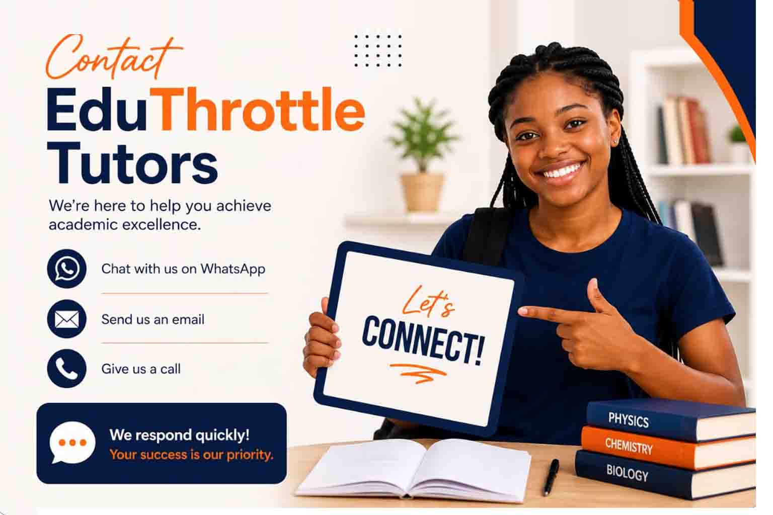 Friendly consultation for tutoring support