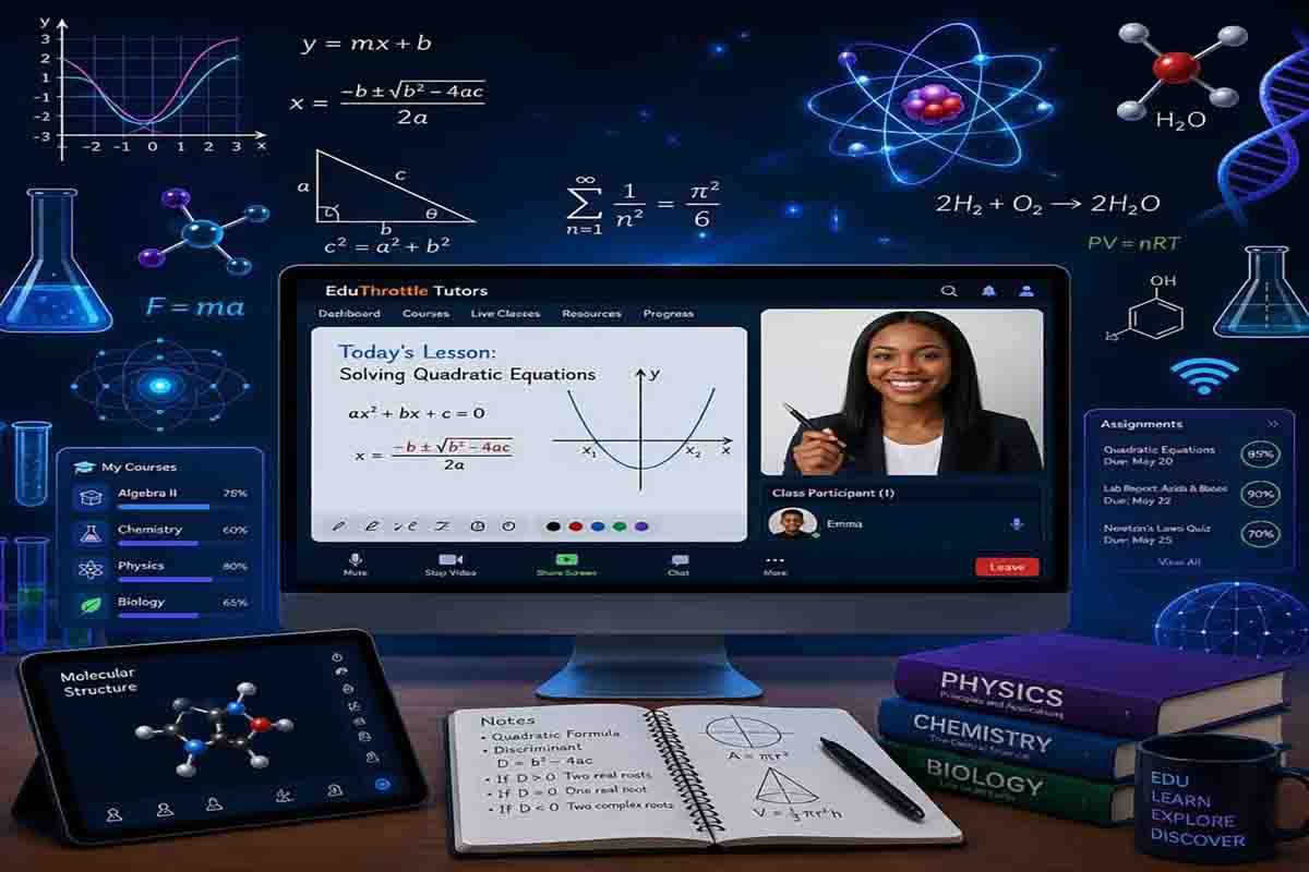EduThrottle Tutors learning support
